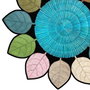 Conceptum Alfombra Multicolor 80 x 50 cm con Impresión 3D